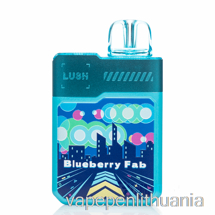 Digiflavor X Geek Bar Sodrus 20k Vienkartinis Mėlynių Fab Vape Skystis